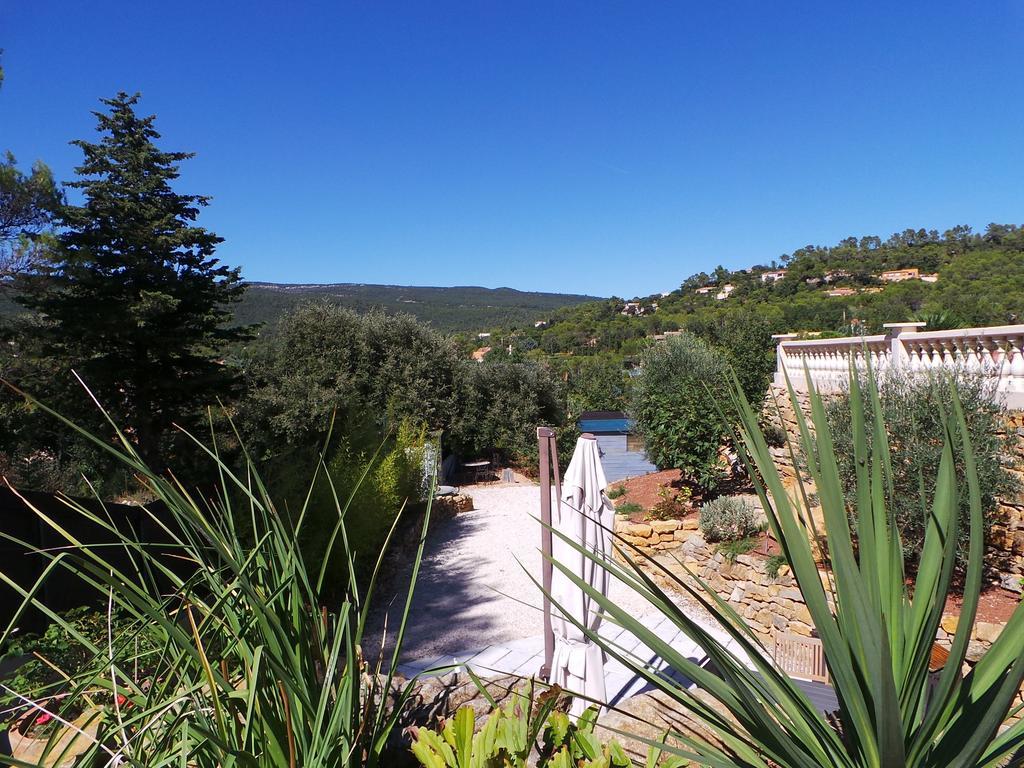 Appartement Vue Montagne Garéoult Exteriör bild
