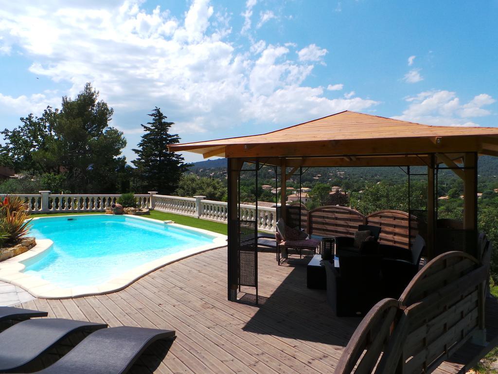 Appartement Vue Montagne Garéoult Exteriör bild
